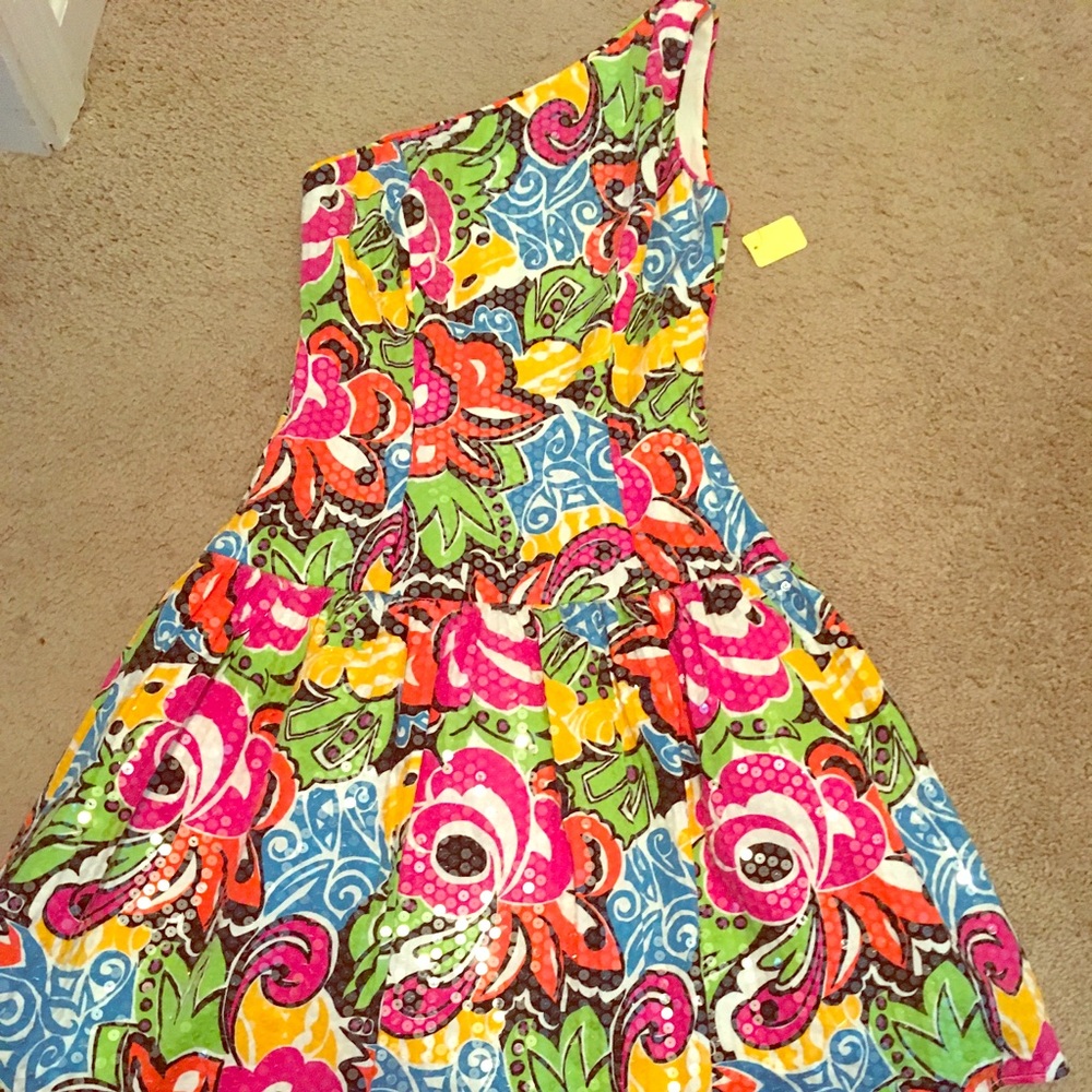 Lillie Rubin Sequin Party Dress